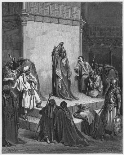 David Mourning for the Death of Absalom by Gustave Dore